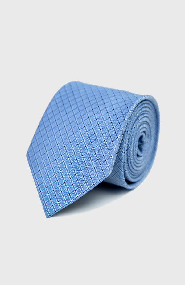 Dotted Squares Tie