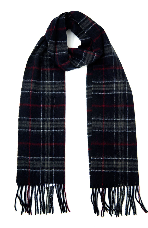 Eternal Navy Tartan Muffler