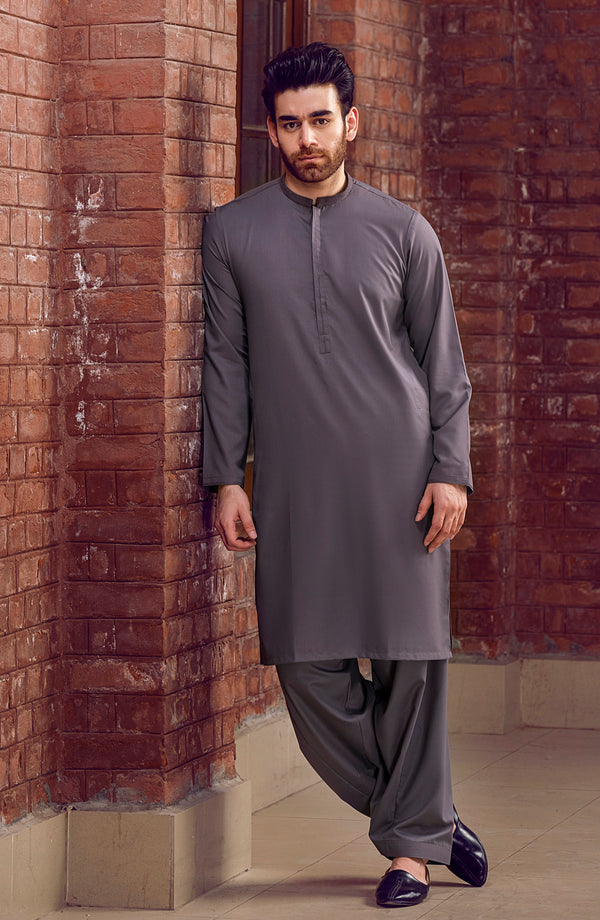 EMBROIDERY STITCHES DOBBY SUIT