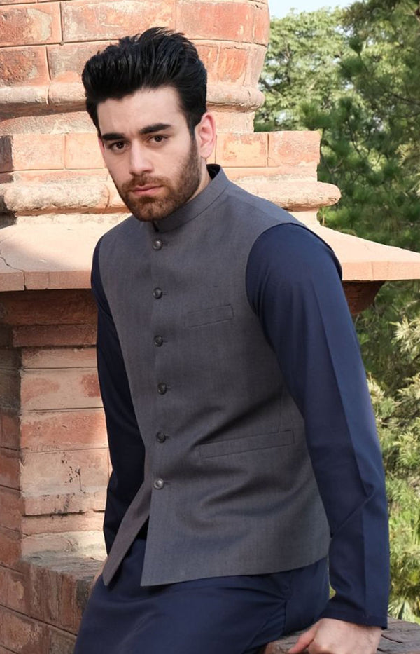 Classic Grey Waistcoat