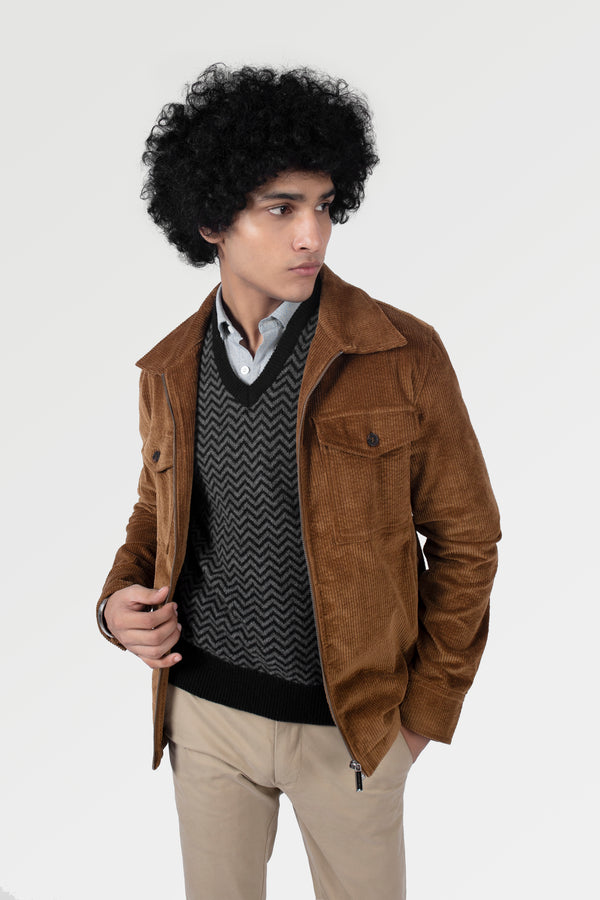 Brown Corduroy Jacket (4975361523798)