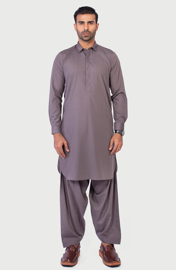 GREY CLASSIC STITCHED SUIT