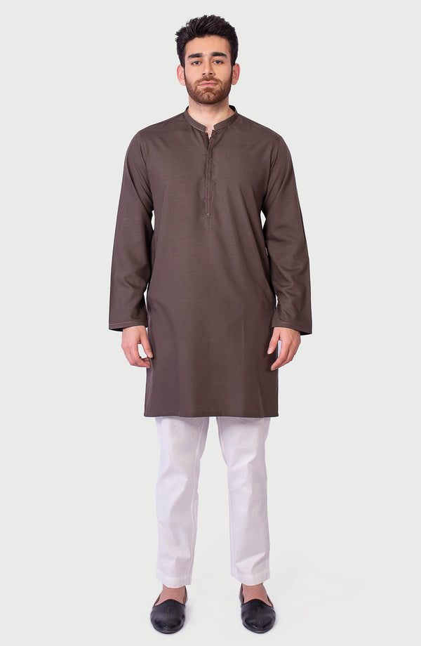 Fancy Cotton Slub Kurta