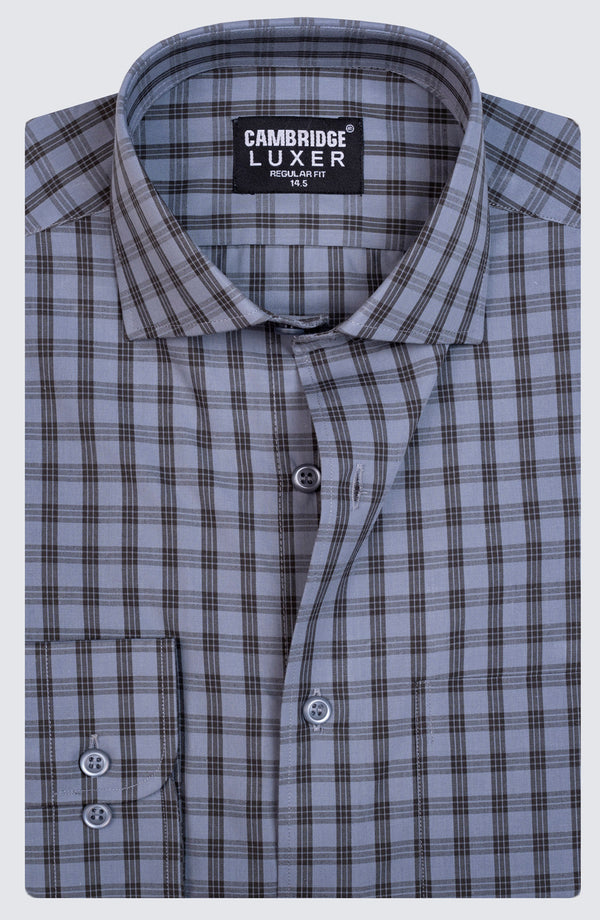 Grey Tartan Shirt
