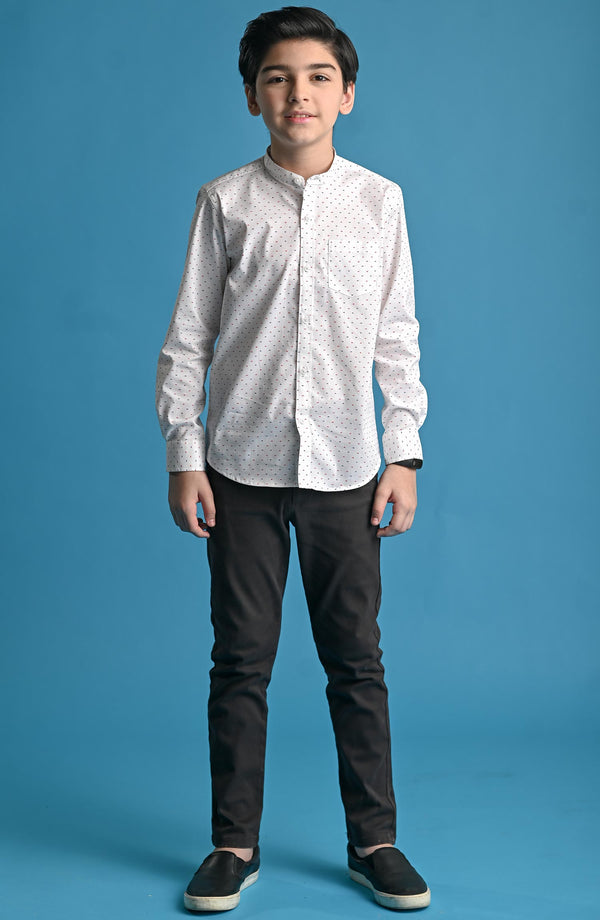 F/S GUTS PRINTED - WHITE-RED (4972475744342)